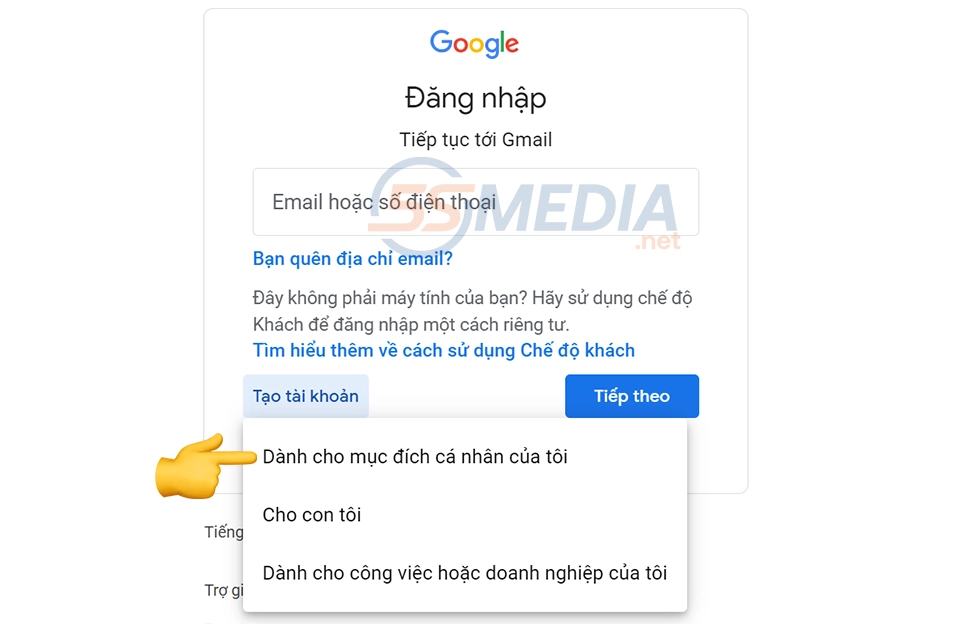 Cách tạo tài khoản gmail và khắc phục các lỗi thường gặp